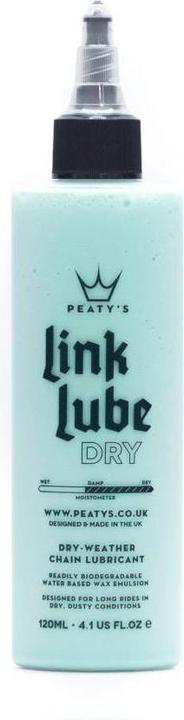 Peaty's Schmiermittel Link Lube Dry (120 ml, Kettenreiniger)