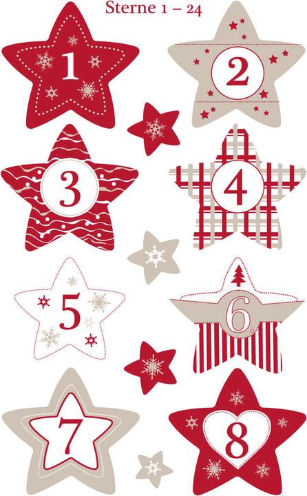 Produktbild Z-Design Weihnachtssticker (24 Sticker)