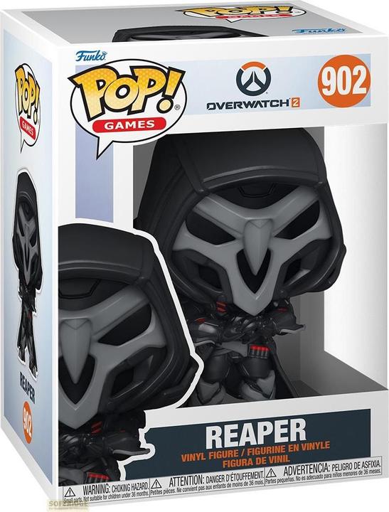 Actual product image Funko POP! Games Overwatch 2 Reaper (902)