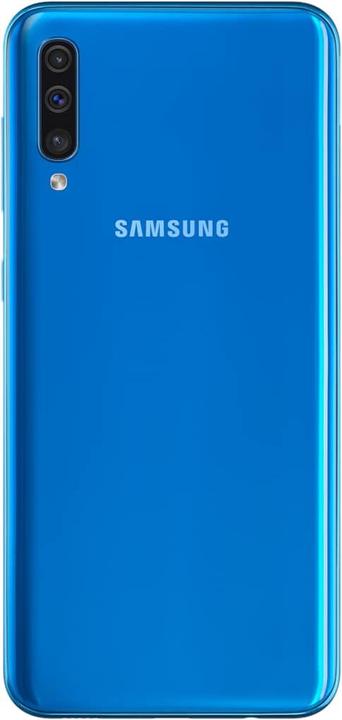 Produktbild Samsung Galaxy A50 DE-Version (128 GB, Blue, 6.40", Hybrid Dual SIM, 25 Mpx, 4G)