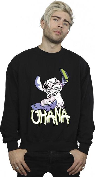Produktbild Disney Lilo And Stitch Ohana Graffiti Sweatshirt (XL)