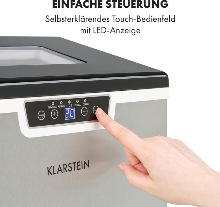 Produktbild Klarstein Eiswürfelmaschine