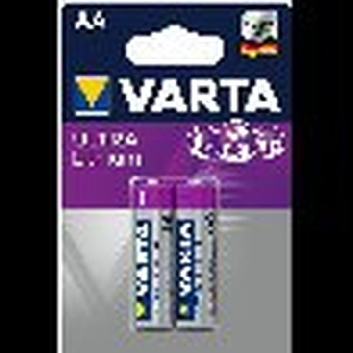 Immagine prodotto Varta Ultra Lithium (2 pz., AA / LR6 / LR06 / Mignon / R6 / R14505, 3000 mAh)