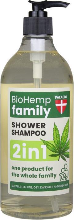 Produktbild Palacio BioHemp Dusch-Shampoo fuer die ganze Familie 2in1 (750 ml)