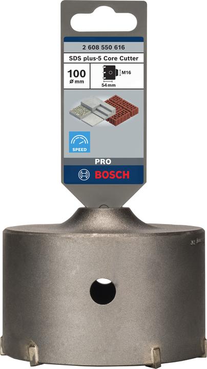 Produktbild Bosch Professional Zubehör PRO SDS plus-5 Core Cutter, 100 x 50 x 72 mm (100 Millimeter)