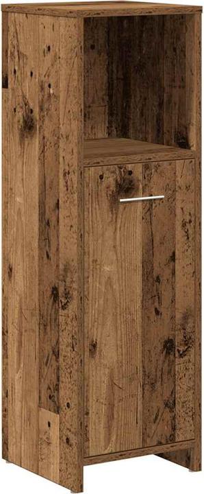 Produktbild vidaXL 3-tlg. Badmöbel-Set Altholz-Optik Holzwerkstoff Badmöbelset