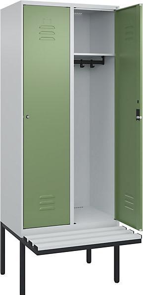 Actual product image C+P Locker Classic PLUS bench seat (80 cm, 212 cm)