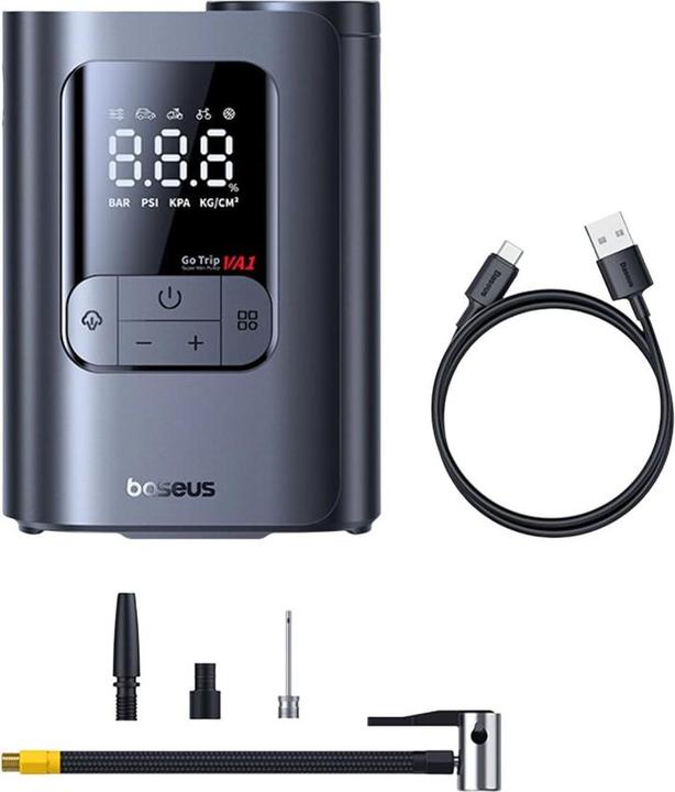 Produktbild Baseus GoTrip VA1 Super Mini Wireless Inflator 19-Cyl Black