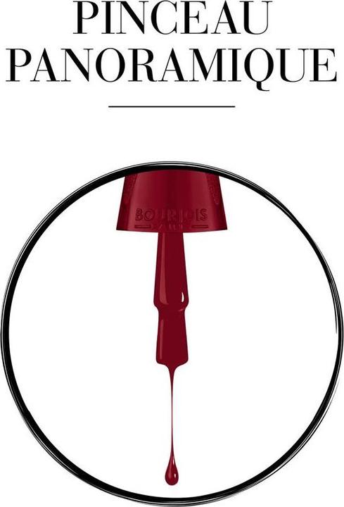 Produktbild Bourjois Nagellack 1 Seconde 41 Bordeaux (9 ml) (Bord'Eaux, Gel-Effekt Nagellack)