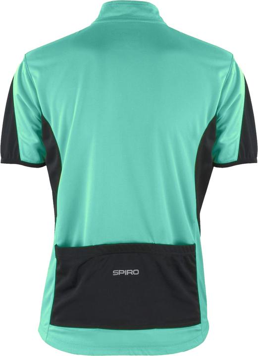 Image du produit Spiro Maillot de cyclisme Cooldry Haut de sport avec 14 fermetures éclair (S)