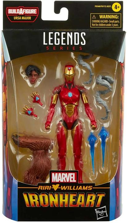Actual product image Hasbro Iron Man Marvel Legends Series Action Figure 2021 Wave 1 Ironheart