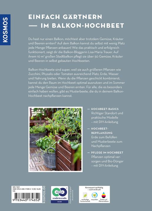 Image du produit Kosmos Mon balcon surélevé (Allemand, Deuil Lisa-Maria, 2022)