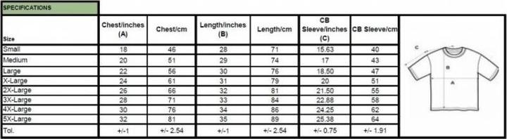 Image du produit Masters T-shirt - TS-20 blanc