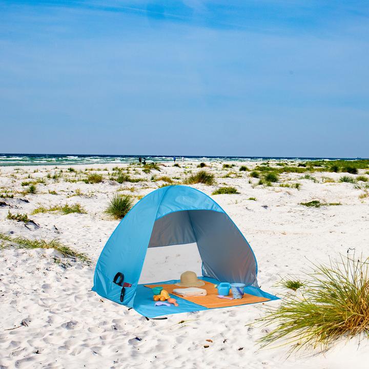 Actual product image Relaxdays Beach shell (beach tent, 0.83 kg, 2 persons)