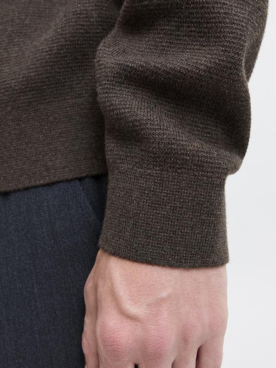 Actual product image Jack & Jones Jprccmilano Stitch Knit Half Zip Sn (XXL)
