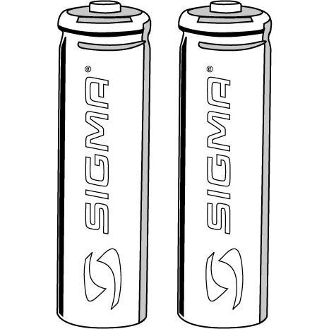 Sigma Sport 00361 (2 Stk., AAA), Batterien + Akkus