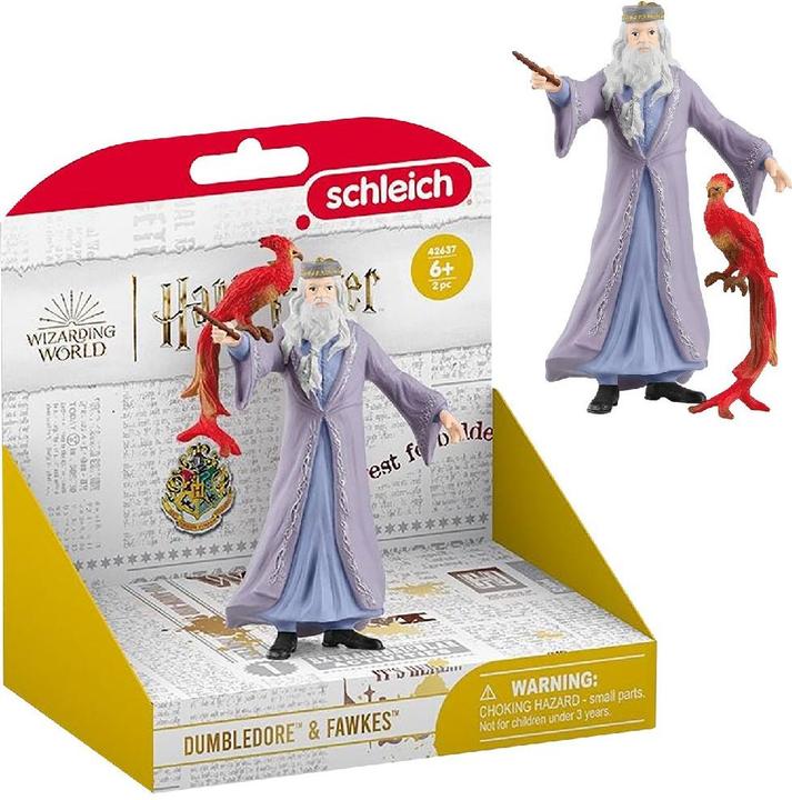Actual product image Schleich Dumbledore & Fawkes