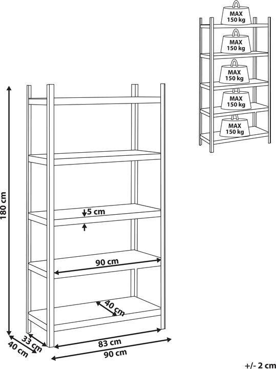 Actual product image Beliani Xitta