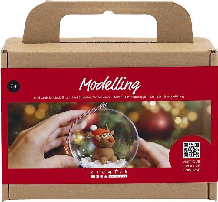 Produktbild Creativ Company Weihnachtskugeln, Rentier