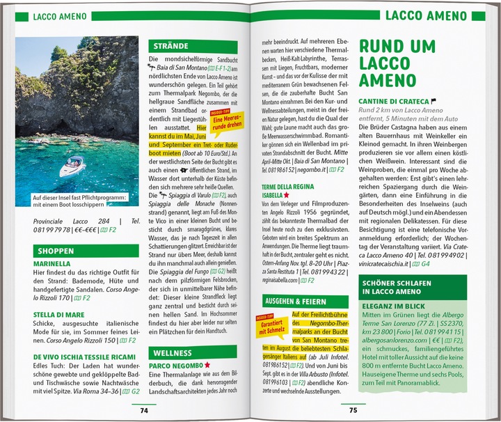 Produktbild Reiseführer Ischia (Deutsch, Bettina Dürr, Stefanie Sonnentag, 2024)