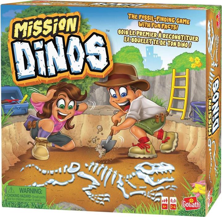 Goliath Toys Dig em Up Dino's - Board game for children