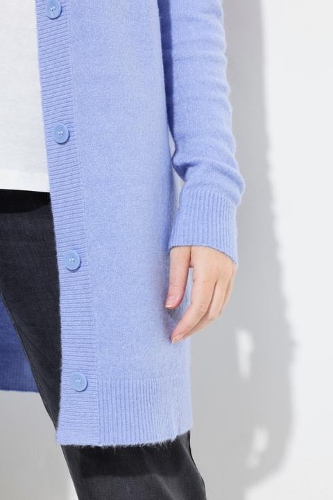 Immagine prodotto Ulla Popken Strickjacke, Boxy-Schnitt, V-Ausschnitt, Knopfleiste (54)
