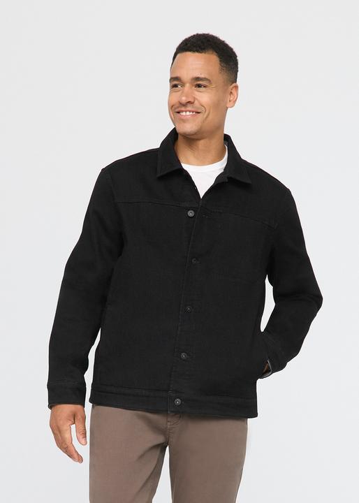 Produktbild Du/Er Tech Fleece Denim Jacket - Black (S)