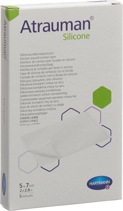 Actual product image IVF Hartmann Atrauman Silicone 5 x 7 cm Silicone 5 Ex