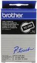 Actual product image Brother P-Touch (0.90 cm, White, Black)