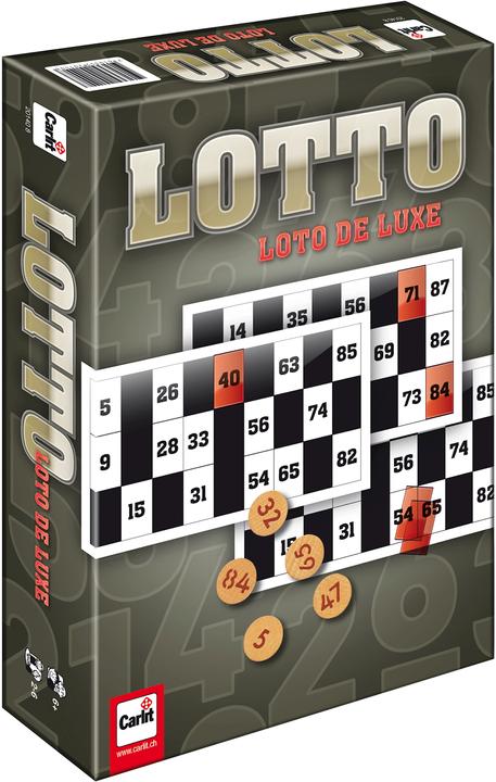 Image du produit Carlit Lotto de Luxe, numéro de jeu familial (Allemand, Français, Italien)
