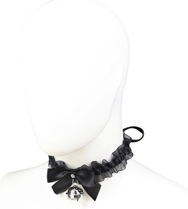 Actual product image Ohmama Fetish Lace Fetish Collar