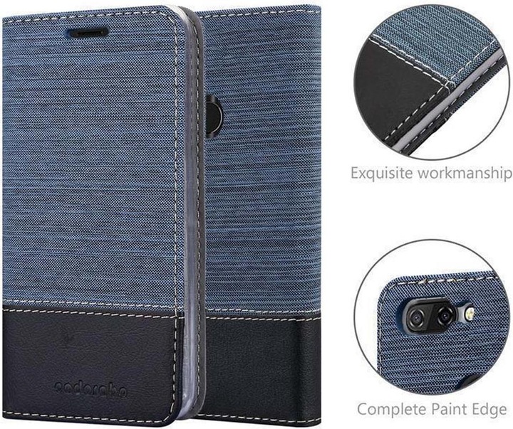 Actual product image Cadorabo Book Jeans Optics Cover (ZTE Blade V9)