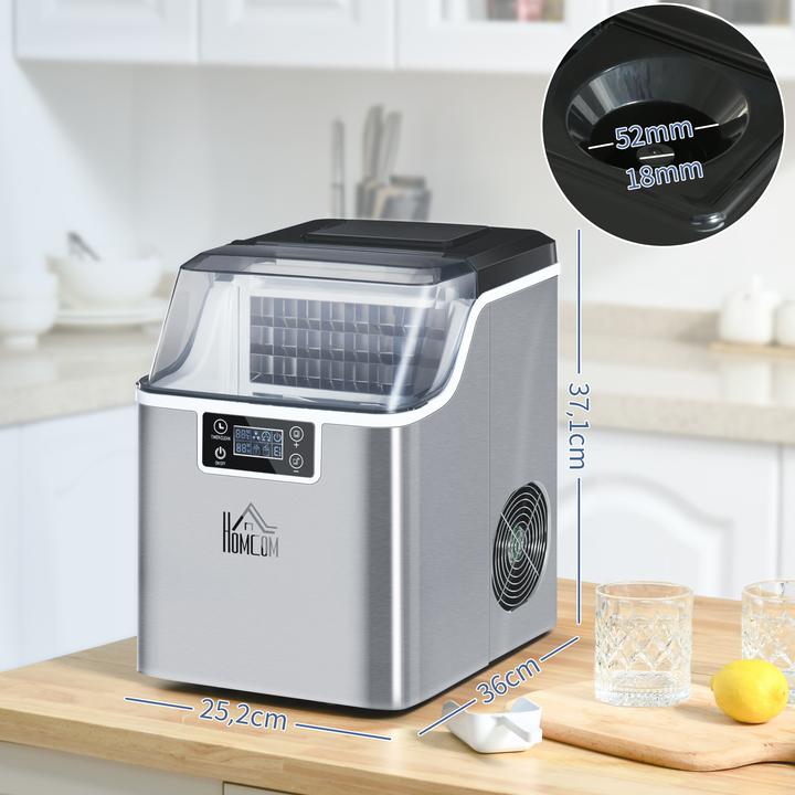 Image du produit Homcom Machine à glaçons