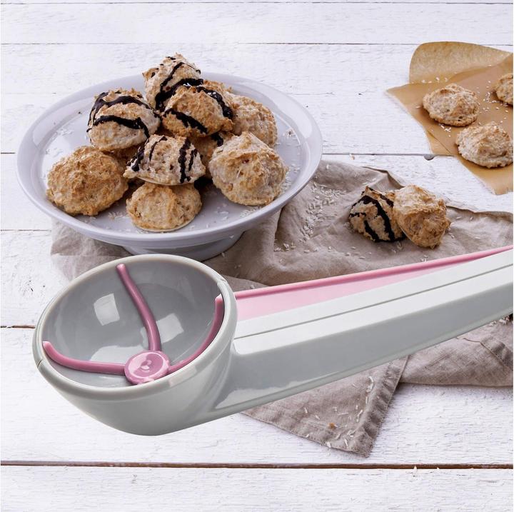 Produktbild Zenker Vermicelles-Presse Sweet Sensation Grau/Pink, Materialtyp (Eisportionierer)