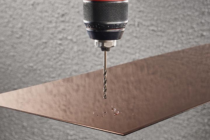 Actual product image wolfcraft 1 metal drill HSS-Co ø4.0x75mm (4 mm)