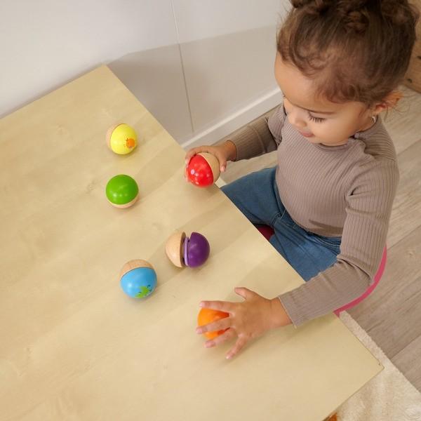 Produktbild Eichhorn Houten Muziekballen, 6st. (Deutsch)