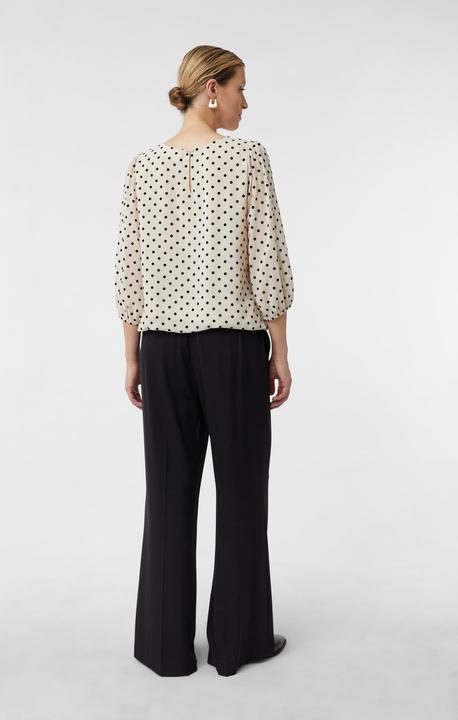 Immagine prodotto Comma Bluse Chiffonbluse mit Polka Dots und Elastiksaum (40)