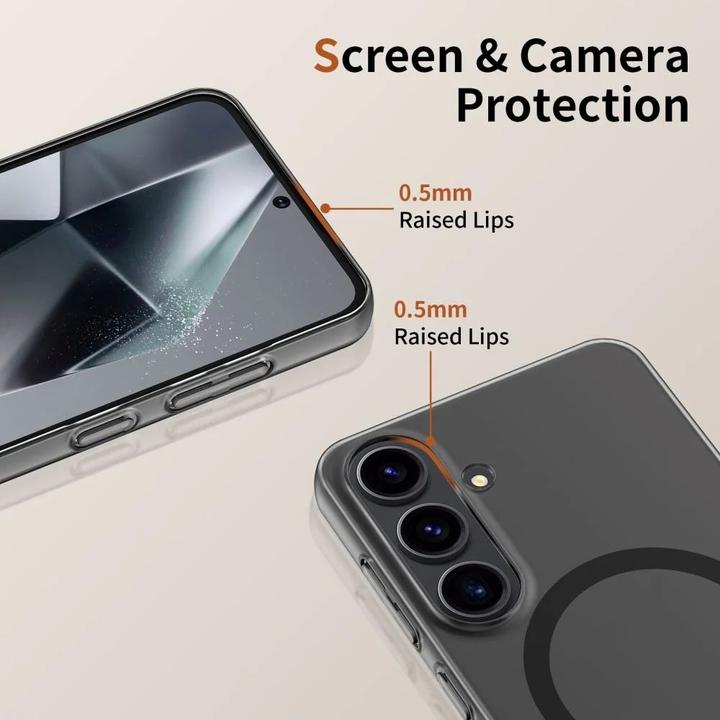 Image du produit Tech-Protect Étui MagSlim MagSafe pour Samsung Galaxy S25 - Noir (Samsung Galaxy S25)