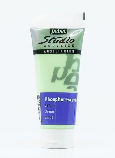 Image du produit Pebeo Studio Acrylics Gel Phosphorescent (Vert, 100 ml)