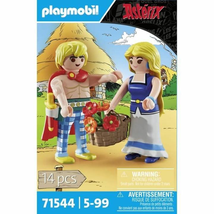 Immagine prodotto Playmobil Asterix: Tragicomix e Falbala (71544, Playmobil Asterix)