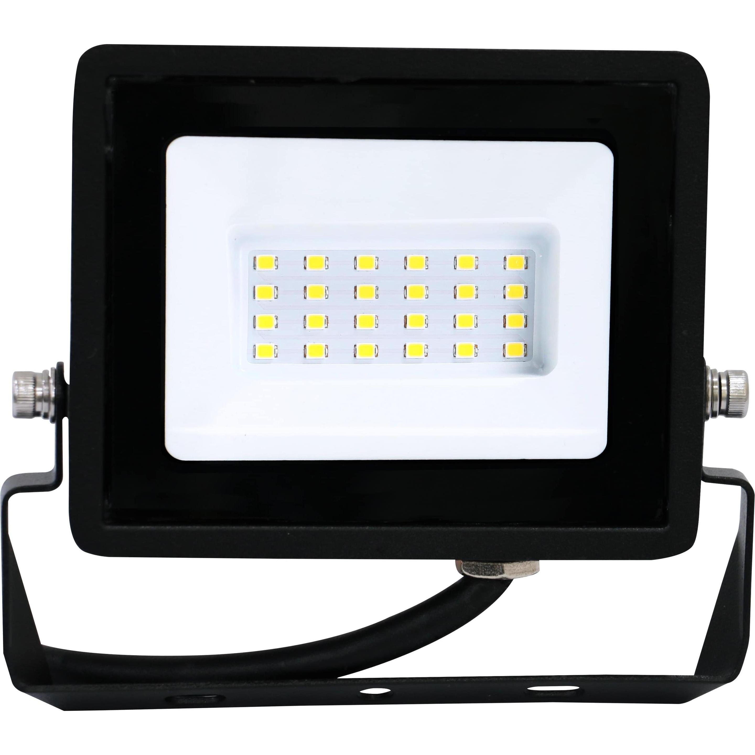 Blulaxa, Fassadenbeleuchtung, LED-Fluter, EEK: F, 20W, 1620lm, 4000K, schwarz (1620 lm)