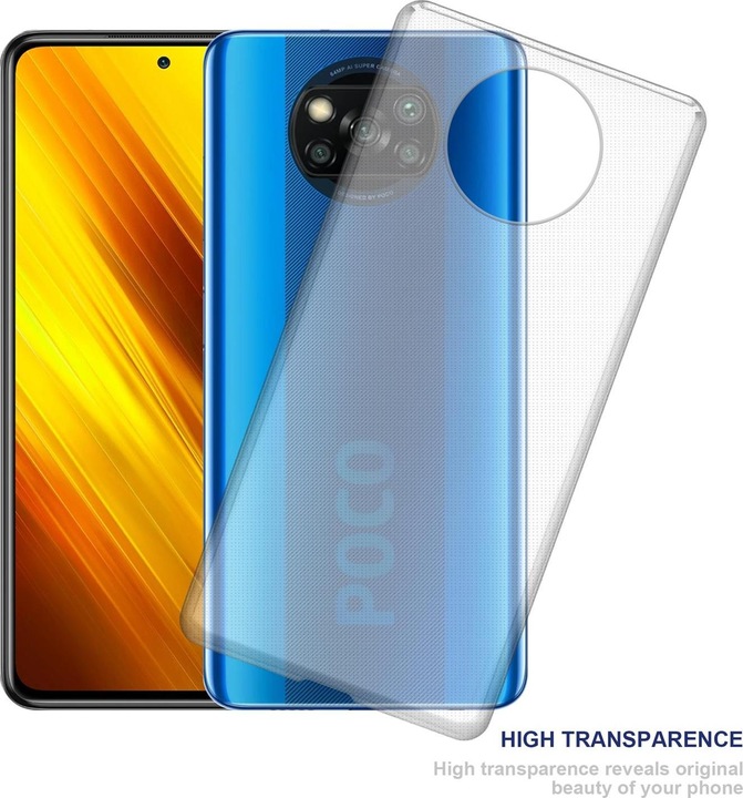 Produktbild Cadorabo TPU Ultra Slim AIR Cover (Xiaomi Poco X3 NFC)