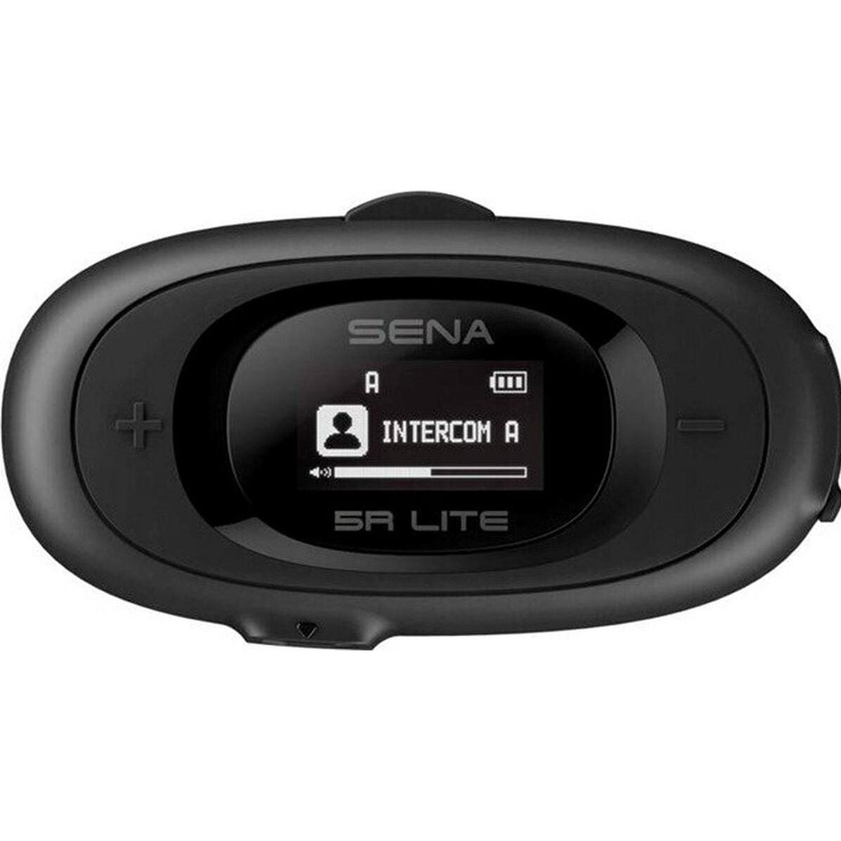 Sena, Radiofonia moto, 5RLITE-01D Dual Motorcycle Intercom Bluetooth 5.1 700m Black (Set di 2)
