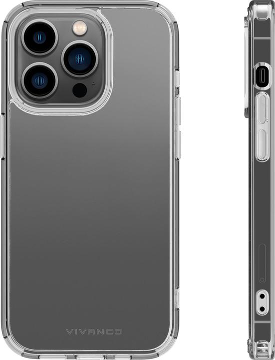 Actual product image Vivanco Safe and Steady Mobile Phone Protective Case 17 cm (6.7"" ) Cover Transparent (Apple iPhone 14 Pro Max)