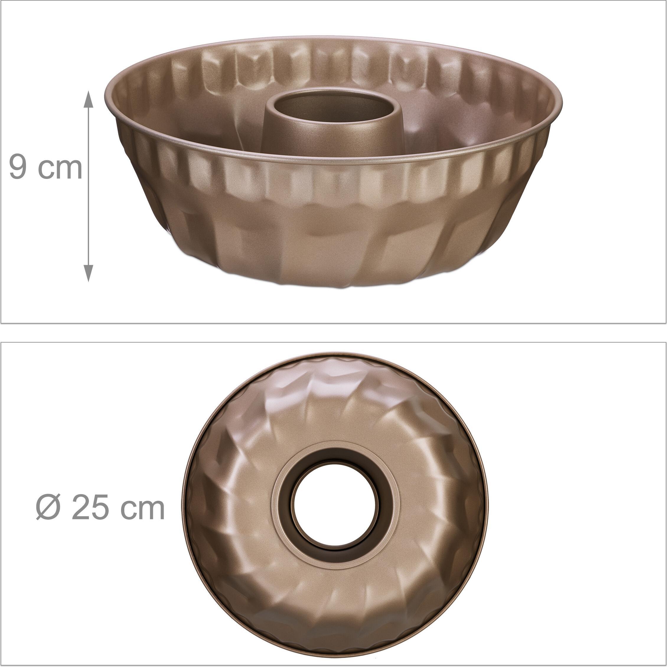 Thumbnail - Relaxdays Gugelhupfform, Backform, Beige