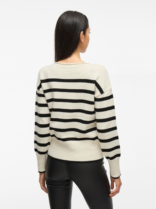 Image du produit Vila Pull en maille rayée (S)