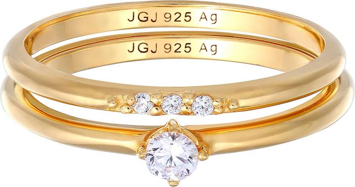 Immagine prodotto Elli Anello di cristallo (50, 925 Argento)