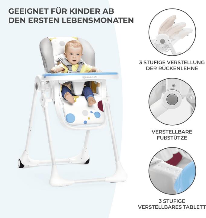 Produktbild KinderKraft Yummy (Hochstuhl)