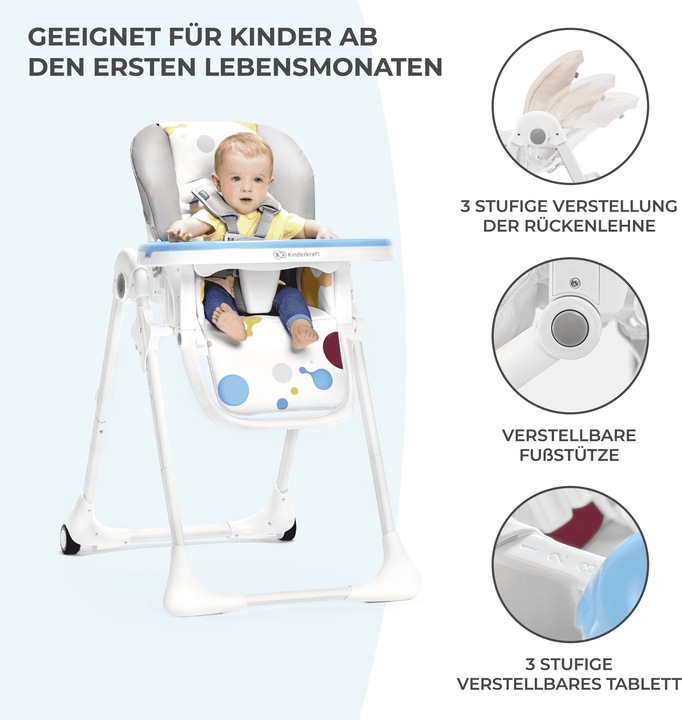 Actual product image KinderKraft Yummy (Highchair)