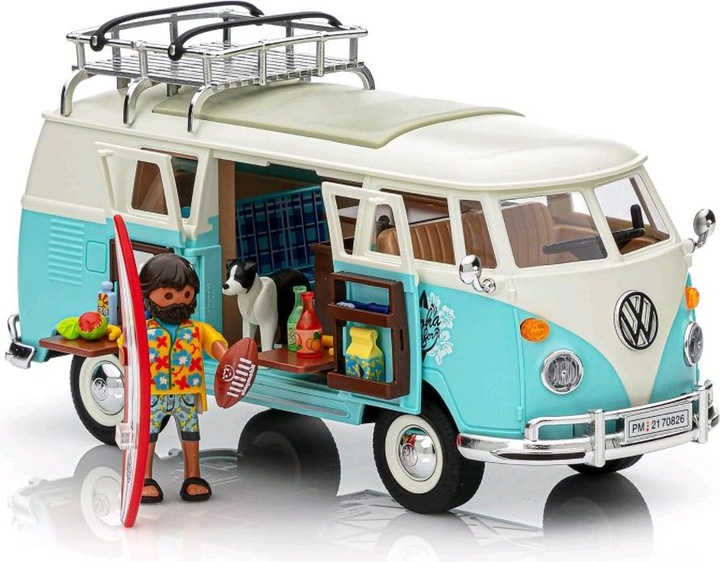 Actual product image Playmobil Volkswagen T1 Camping Bus - Special Edition (70826, Playmobil Volkswagen)